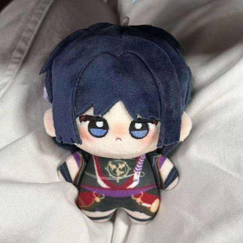 Genshin Impact Wanderer Scaramouche Plüschtier Mini Baumwollpuppe Schlüsselanhänger Anime Spielcharakter Weiches Stofftier Mit Für Fans 10cm