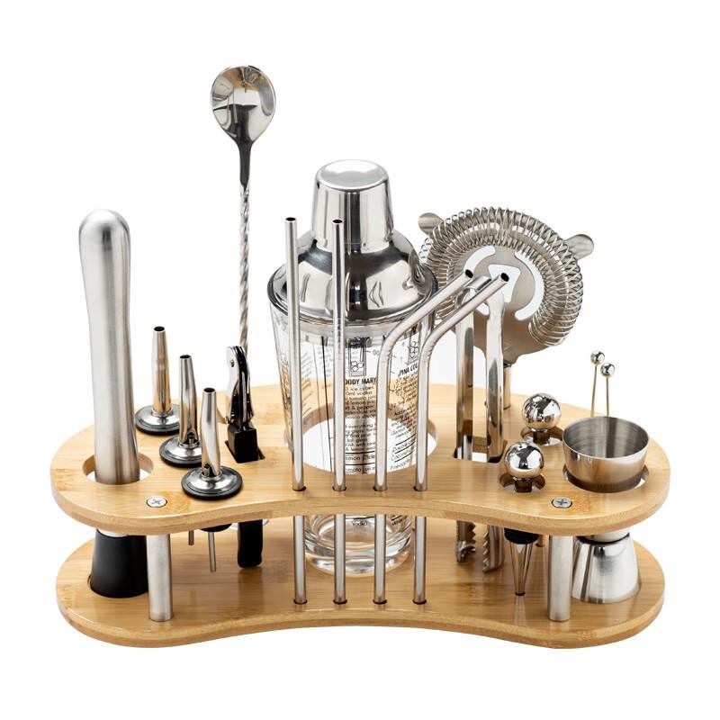 

750ML Stainless Steel Cocktail Shaker Bar Tools Set