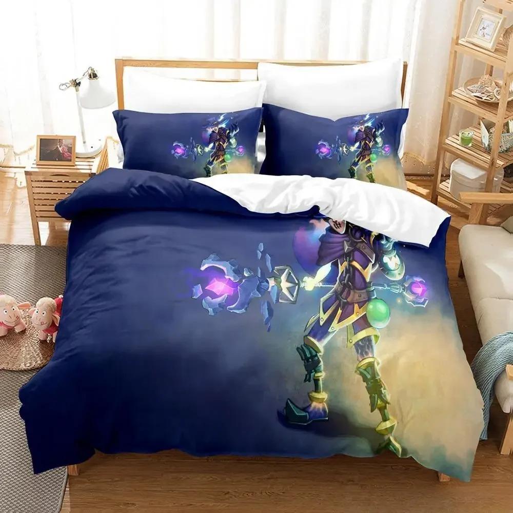 3D Printed Game Dungeon Defenders Bedding Sets Exquisite Bed Supplies Set Duvet Cover Bed Comforter Set Luxury Birthday Gift