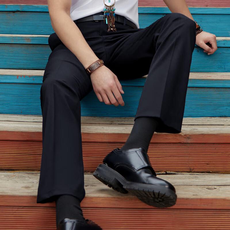 YOUNGOR Men's Lightweight Comfort Stretch Dress Pants