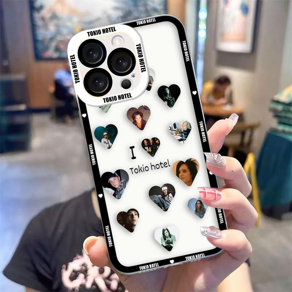 Tokio H-Hotel B-Bill K-Kaulitz Clear Phone Case For Samsung A72 A71 A57 A56 A55 A53 A52 A51 A36 A35 A33 A32 A26 A24 A23 A22 Case