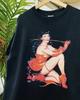 Bettie Page T-shirt Black Unisex Cotton All Size S-5XL Unisex T-Shirt