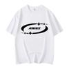Kpop ATEEZ Tričko s potiskem loga Your Fantasy World Tour Krátký rukáv Pánské Dámské Ležérní Bavlněná Trička Streetwear