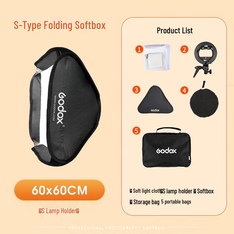Godox SFUV6060 S1 Portable Folding Softbox