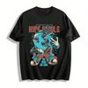 Hype Noodle Gang Graphic Tee Hip Hop Style Casual Loose Fit Top Pure Cotton T-shirt