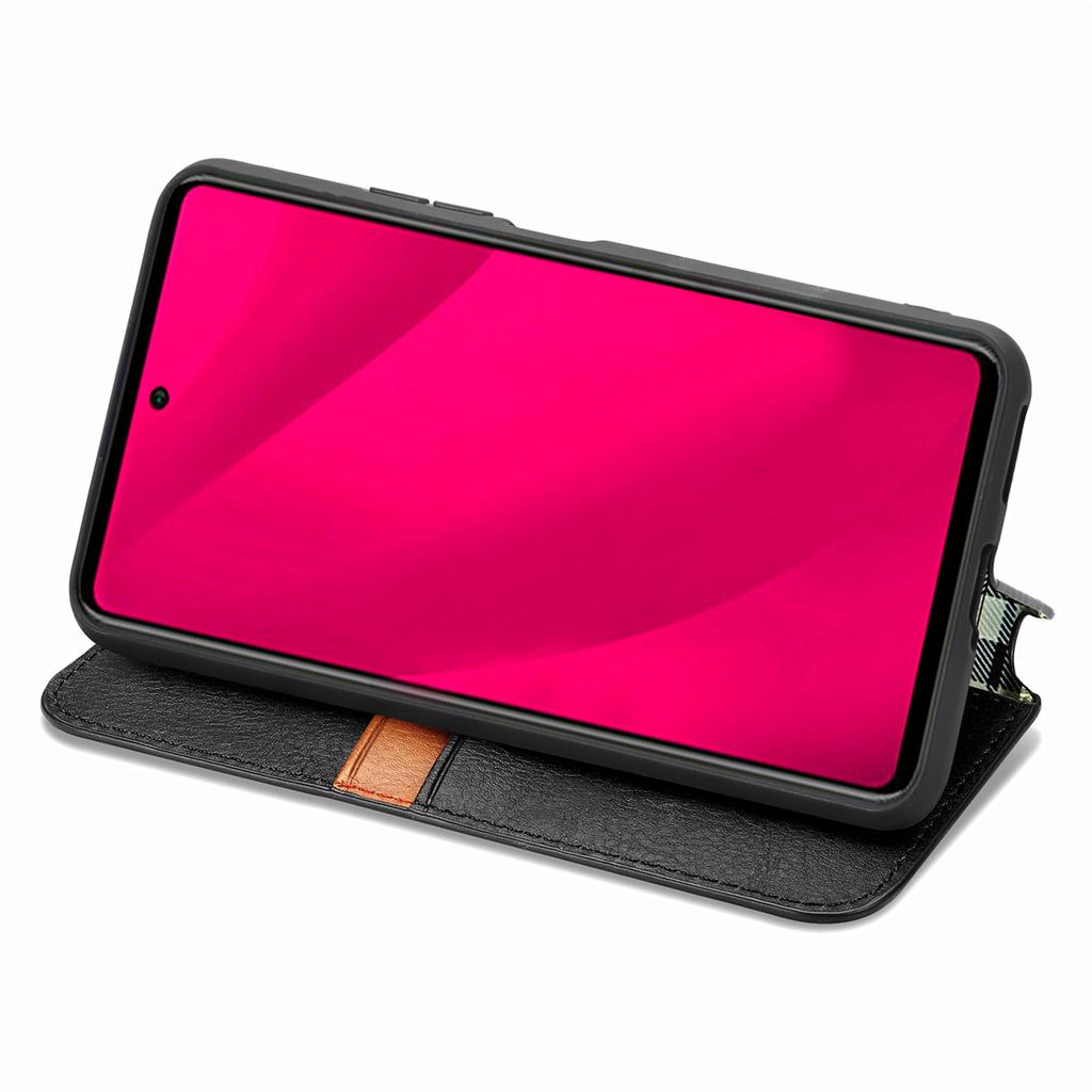For Infinix Smart 9 4G PU Leather Case Rhombus Imprint Wallet Stand Phone Cover