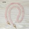 New Phone Accessory Detachable Parts Chain Orange Green Crossbody Resin Luxury Strap Phone Case Chains Acrylic Shoulder Lanyard Hanging Chain