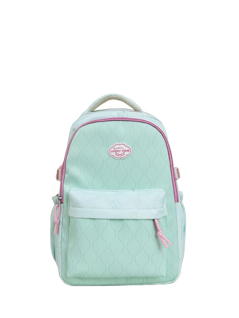 Schoolbag wholesale backpack women's large-capacity student schoolbag simple travel shoulder bag solid color burden reduction anti-splashing girl