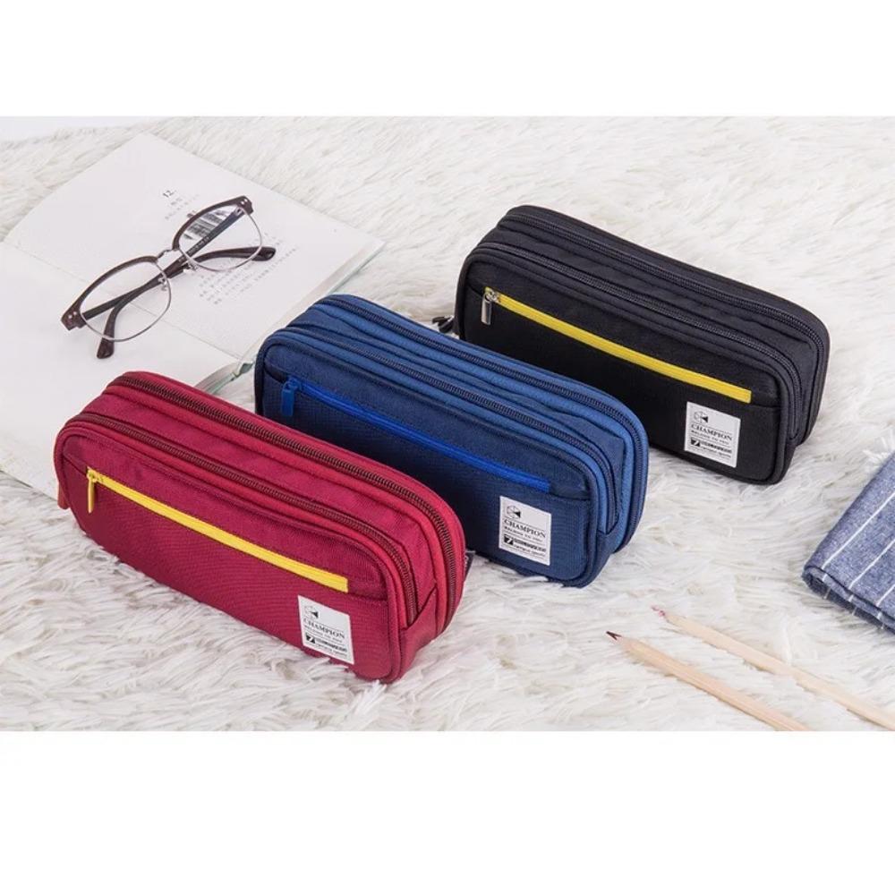 Large Capacity Pencil Case Stationery Cute Boys Girls Gift Pen Bag Pen Box Pencil Cases Storage Student School Office Supplies
