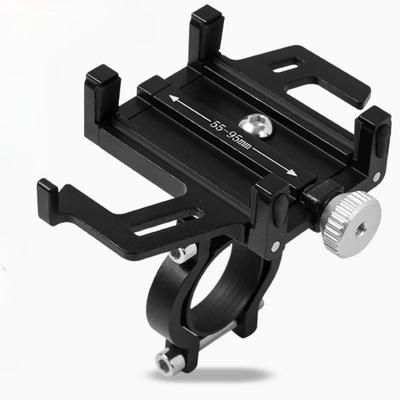 Phone Holder Motorcycles Electric Bicycle Smartphone CNC Aluminum Alloy Bracket Five Claws Mechanical Bike Phone Holder