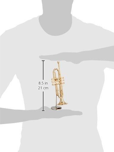 SUNRISE SOUND HOUSE Miniature Trumpet, 1/4 Scale, Gold
