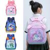 Adorable Cartoon Nylon Kids Backpack For Boys And Girls Ages 3-7 With Animal Print