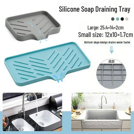 Extra Large Non-Slip Silicone Pet Mat - Cat Litter & Feeding Placemat