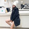 Vinter Loose Fit Thick Bread Coat Kvinnlig student bomullsvadderad jacka