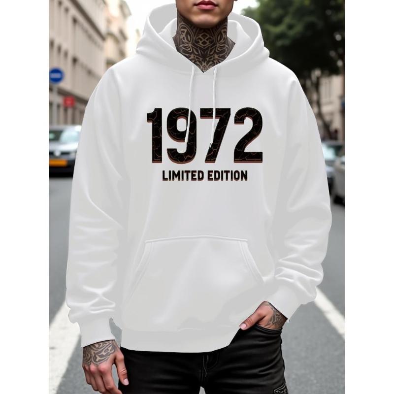 

Men Women Basic Hoodie, Soft Fleece Lined Pullover XXL белый