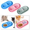 Cat Bowls for Food and Water Outdoor AntiSlip Cat Food and Water Feeder