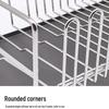 Brangdy 304 Stainless Steel Double-Layer Countertop Dish Drying Rack