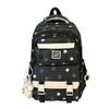 Schultasche Neuer College-Stil Schultasche Japanischer Retro-Karomuster-Rucksack Weiblicher High-School-Schüler Schultasche Große Kapazität Schülerrucksack