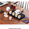 Panda Ceramic Travel Kung Fu Tea Set