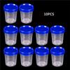 10 Pcs 120 ML Plastic Graduated Measuring Cup Liquid Container Epoxy Resin Silicone Making Tool Transparent Mixing Cup Tools
