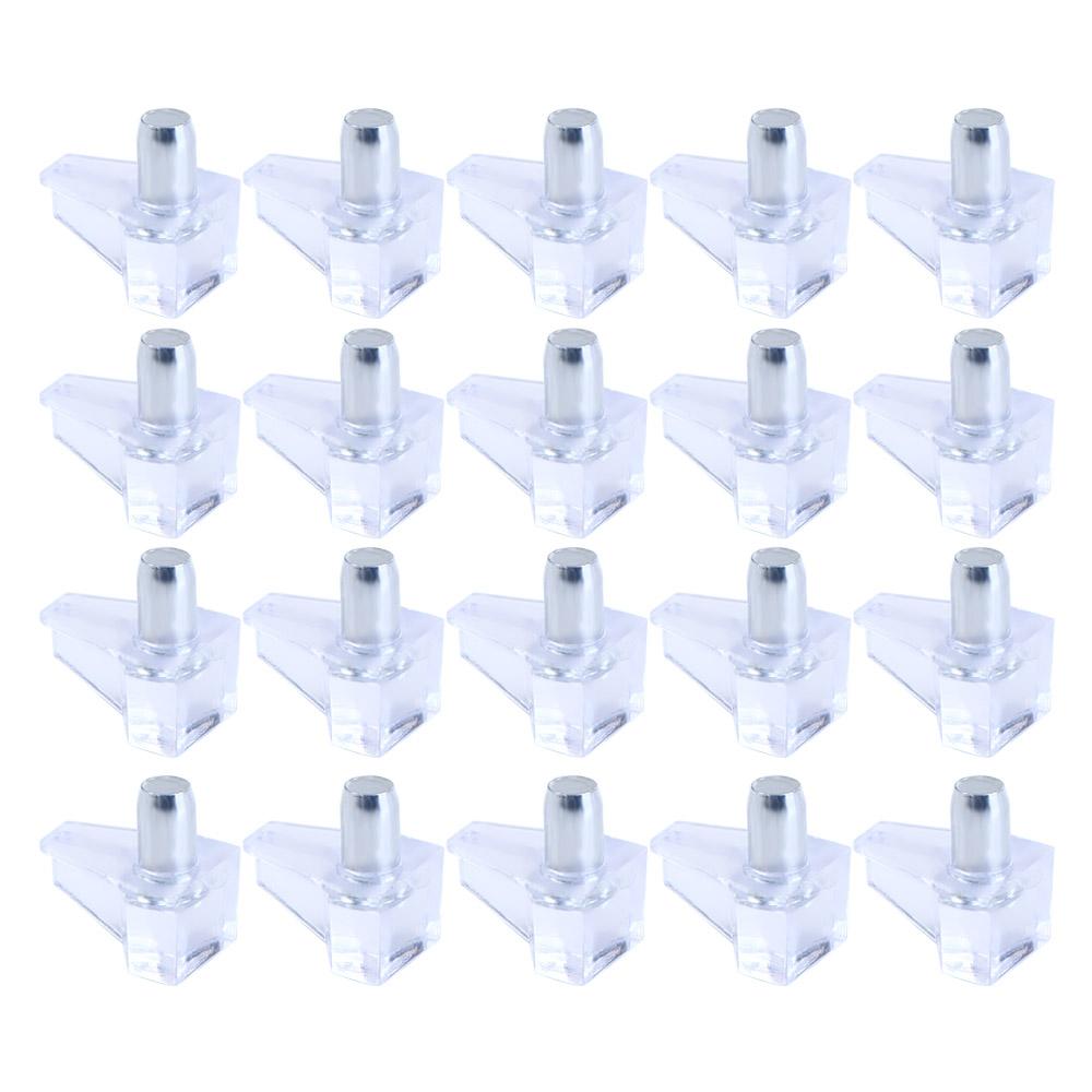 5mm Plastic Wooden Furniture With Metal Pin Fixed Cabinet Cupboard Shelf Studs Pegs Hardware Accessories Bracket Shelf Holder