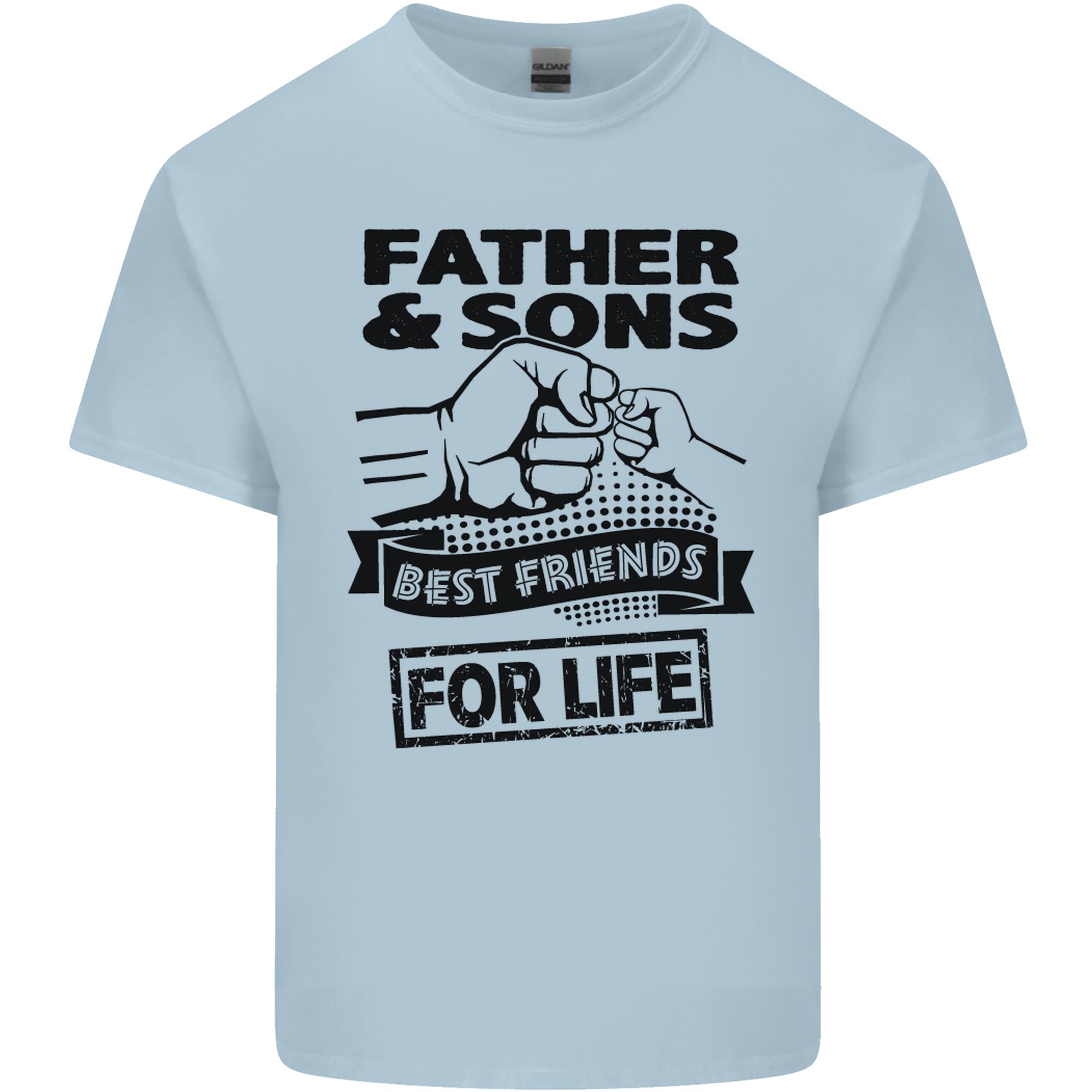 Father Sons Best Friends For Life Unisexs Light Cotton Tshirt S