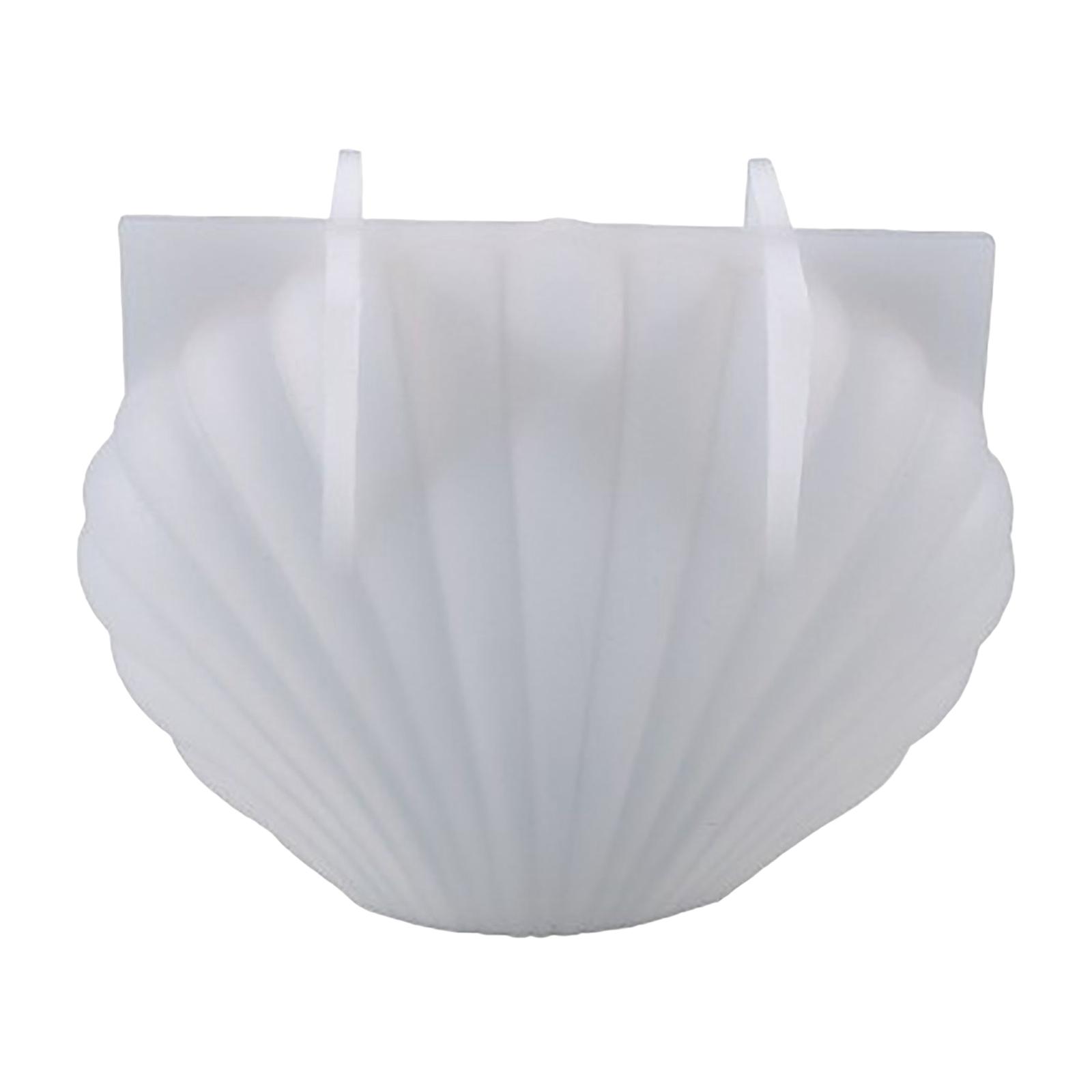

3D Scallop Shaped Silicone Candle Making Mold, Flexible Easy Clean and Release Durable