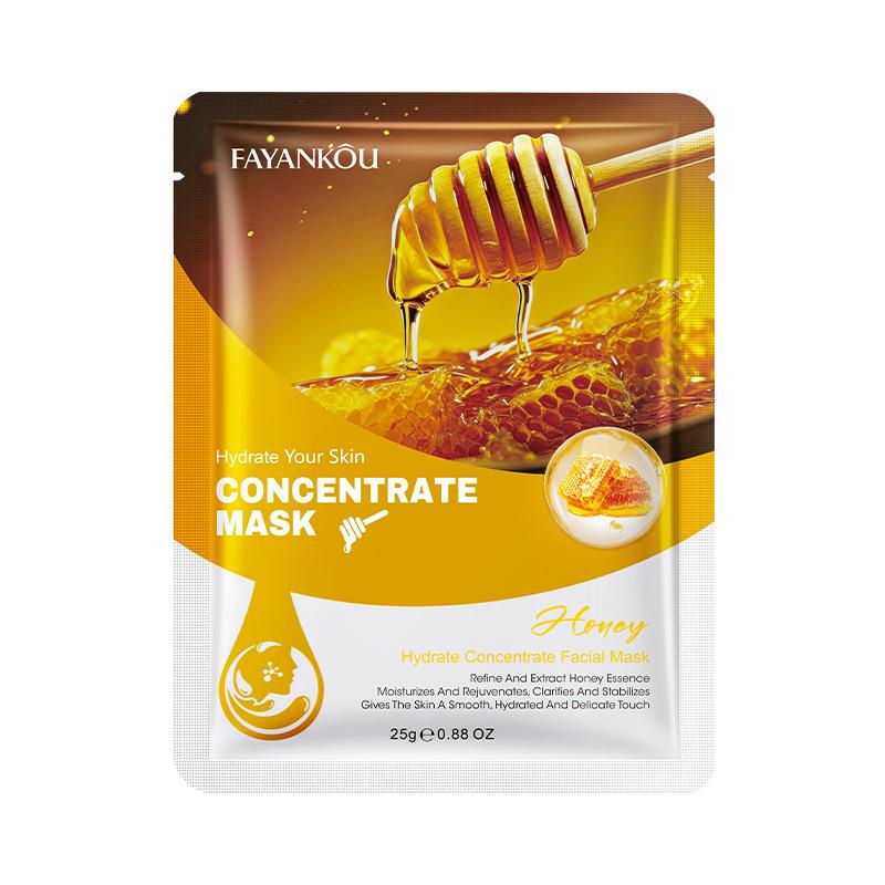

Увлажняющая маска для лица с цветочно-фруктовой эссенцией FAYANKOU Honey-10PCS