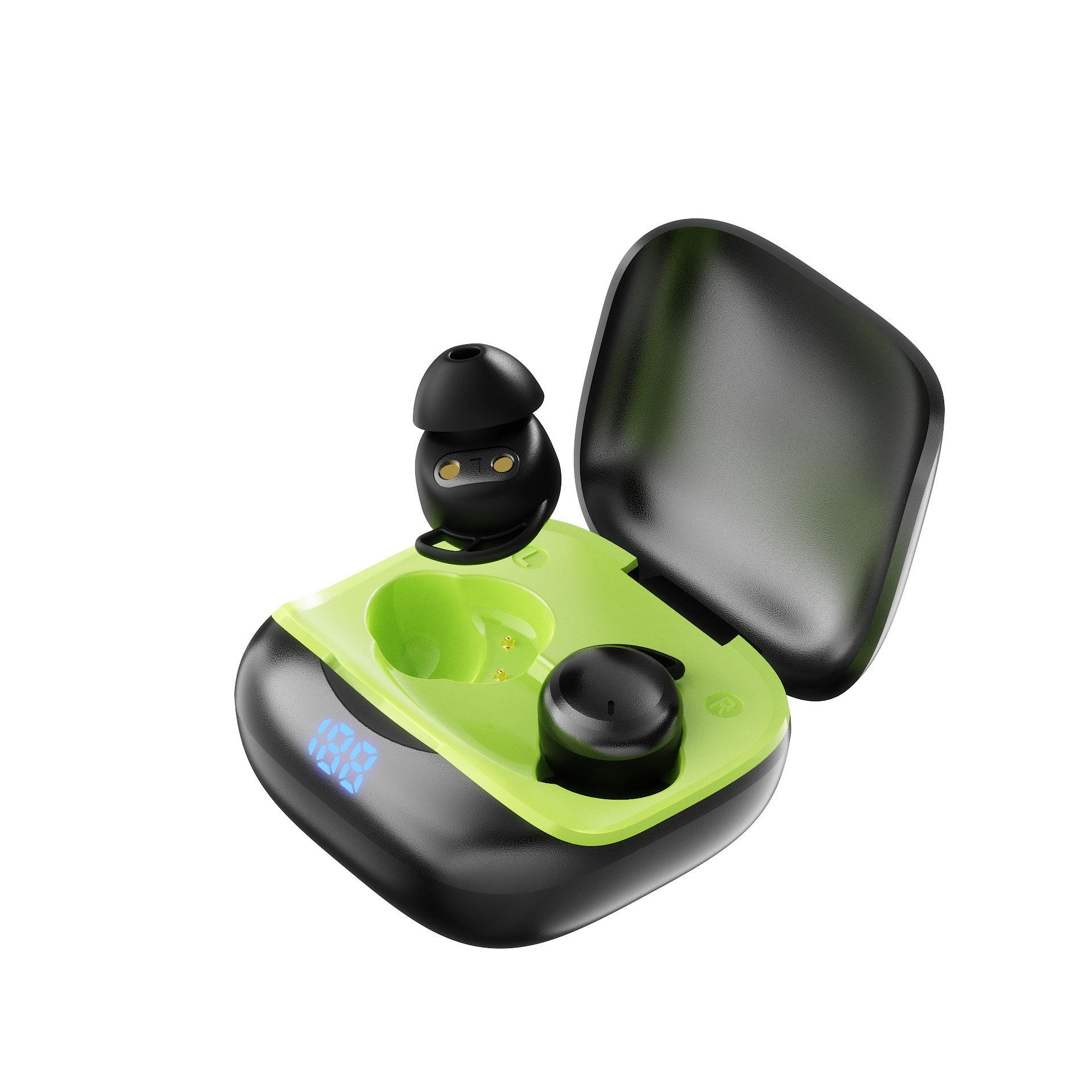 

Беспроводные наушники Bluetooth 5.4 для сна, гарнитура с шумоподавлением, Hi-Fi стерео музыка, низкая задержка, безболезненное ношение чёрный