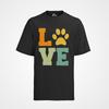 Dogs Saying I Love Dogs Pet Love Dog Pet Funny Organic Men's T-Shirt
