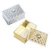 Plastic Hollow Gold Foil Candy Box Chocolate Gift Treat Boxes Wedding Box