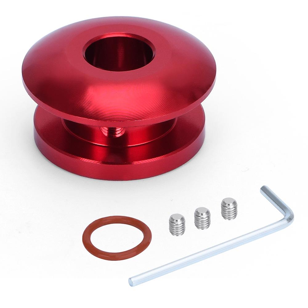 

Универсальная ручка переключения передач, ограничитель переключения головки, фиксированная базовая пряжка головки шестерни, алюминиевый автомобильный ограничитель ручки переключения передач красный