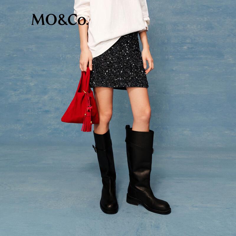 MO&Co. Women's A-Line High-Waist Mini Skirt