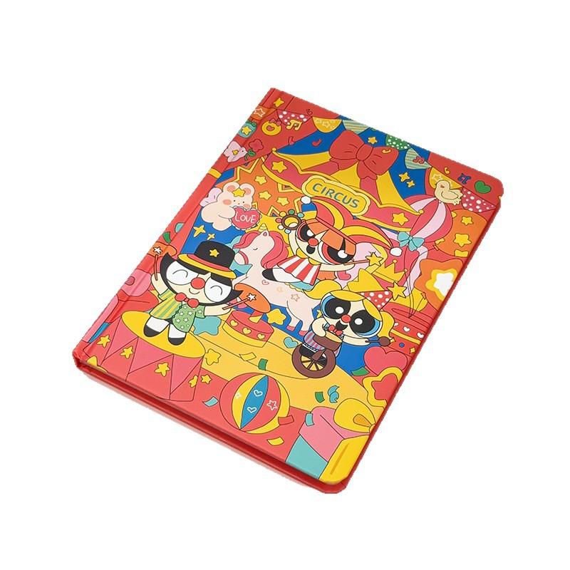 Feitian Little Policewoman Hard Shell Painted Notebook A5 Student Cute Handbook Inner Page Printing High Value Notepad