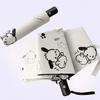 Pacha Dog Umbrella Printed Parasol Men's and Women's Vinyl Folding Sun Umbrella Sun Protection UV Protection Parasol