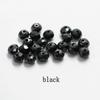 Big Sale 6-8mm Crystal Round Beads Colorful Charms Glass Loose Beads for Jewelry Making Necklace Bracelet Accessories