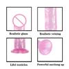 JiuXi Crystal Eggless Realistic Dildo - Large Size Adult Sex Toy for Women