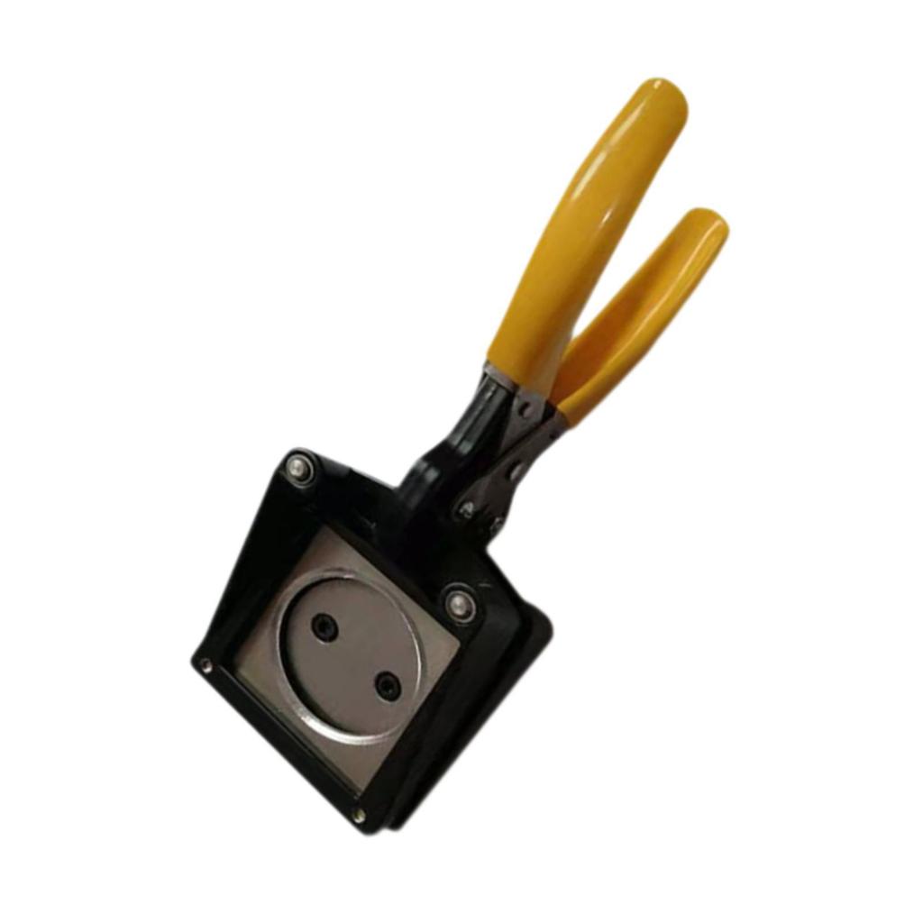 Cutter, Paper Hole Punch, Manual Metal Cutting Tool, Punch for Passports, Family And Home Photos
