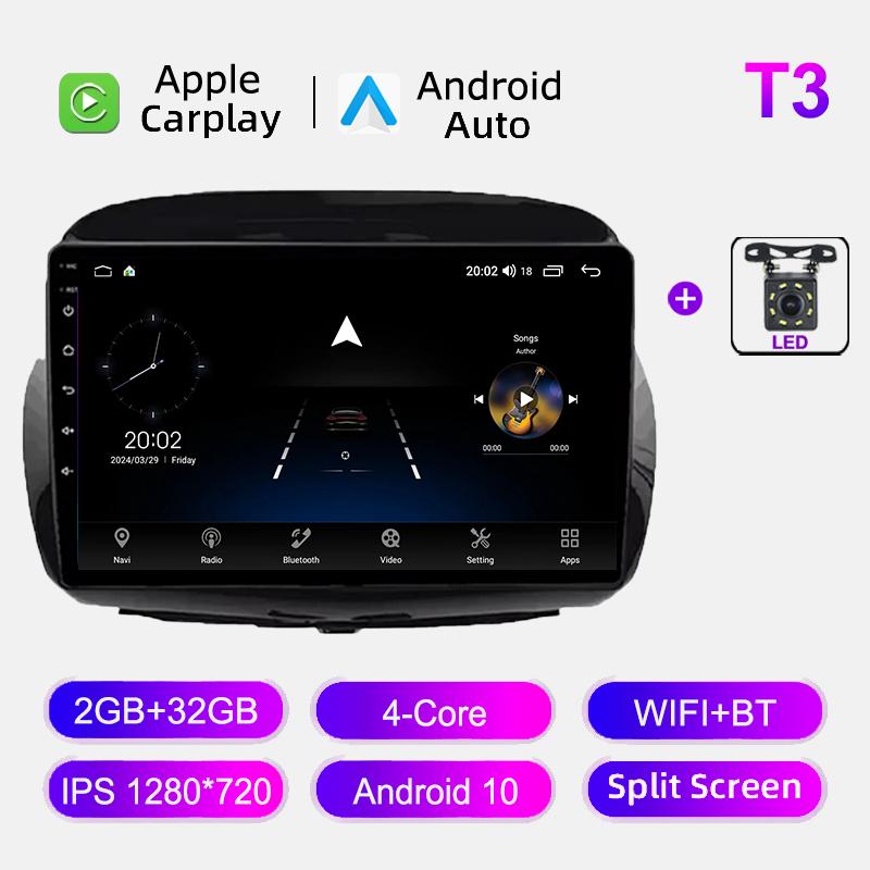 Android For Honda Edix FRV 2004-2009 Car Radio Multimedia Video Player BT Carplay GPS Navigation 4G DSP Audio Head Unit WIFI FM