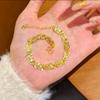 Real Gold Store, Same Style Gold, Women's Bracelet, Square Plate, Beautiful Jewelry