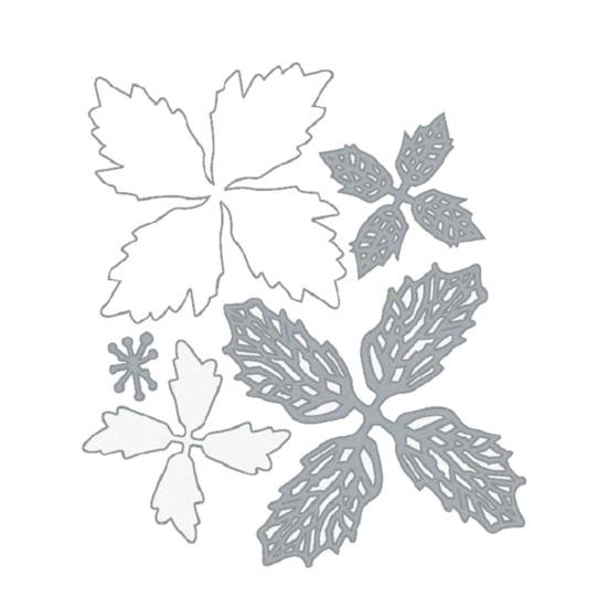 

Форма для резки декоративного цветочного узора из углеродистой стали DIY шаблон для тиснения для фотоальбома