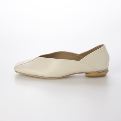 Carino CAUK52016 Women's Pumps, White, Size 24.5 cm