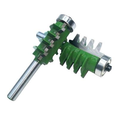 Milling Cutter 8mm Shank Router Bits Finger Joint Glue Cutter for Wood Cone Tenon Carpentry Wood Trimming Woodworking Tools