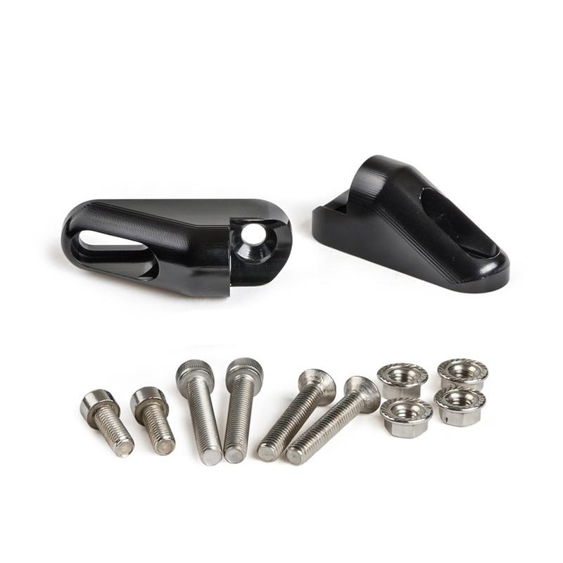 Motorcycle Rearview Mirrors Side Mirror Mounting Adapters for Honda CBR600RR 2009-2016 CBR600F 2011-2015 CBR125R/250R 2011-2014
