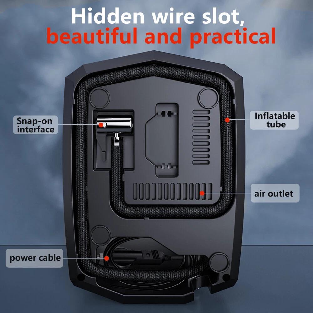 Umflați Rapid 150 PSI Digital Electric Portabil Pompă Compresor Anvelope Pompă de Aer 12V Umflator Anvelope Auto Compresor de Aer Portabil