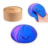 Squishy Dumpling Steamer Bun Crystal Slow Rebound Squeeze Stress Relief Toy Food Shape Fidget Fun Gifts Ornament