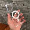 For Samsung Galaxy S21 S23 S24 S25 FE S22 S26 Ultra S26 Plus S25 S26 Edge Clear Crystal Acrylic Magnetic  Shockproof Case