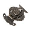 6PC Antique Bronze Hasp Latch Jewelry Wooden Box Mini Cabinet Buckle Lock Decorative jewelry box hardware
