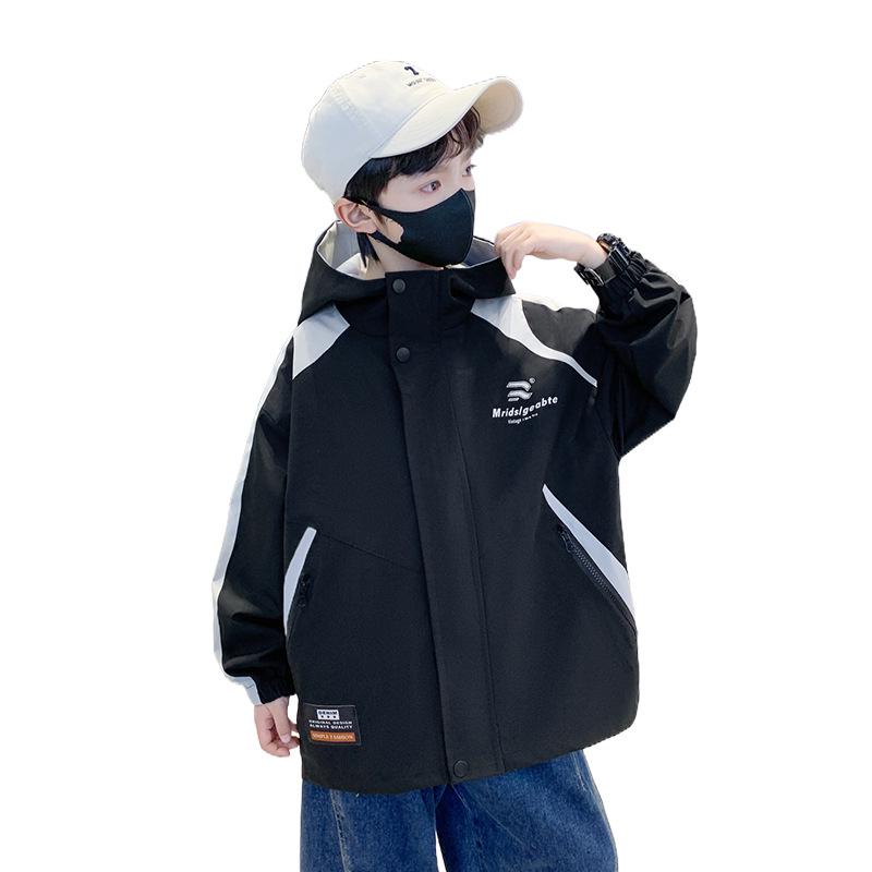 2025 Neue Jungen Winddichte Kapuzenjacke - Frühling/Herbst Stil