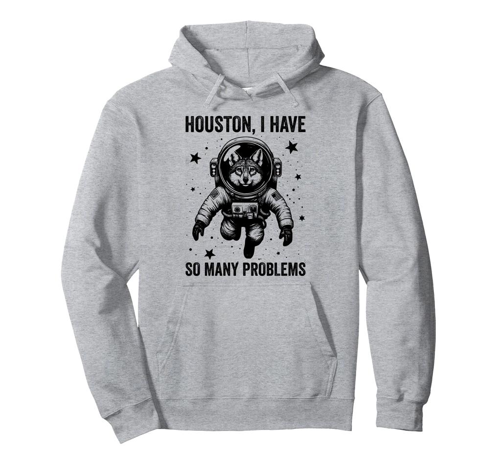 Jackal Dad Mom Space - Houston Issue Jackal Hoodie